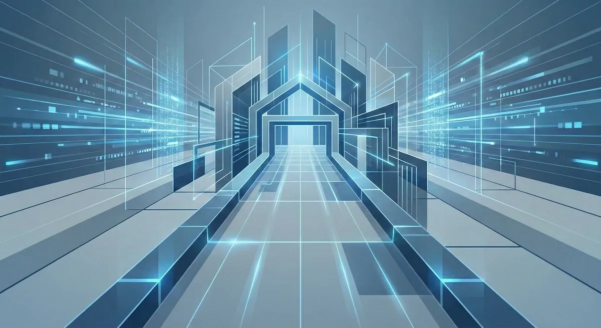 Abstract technology visualization